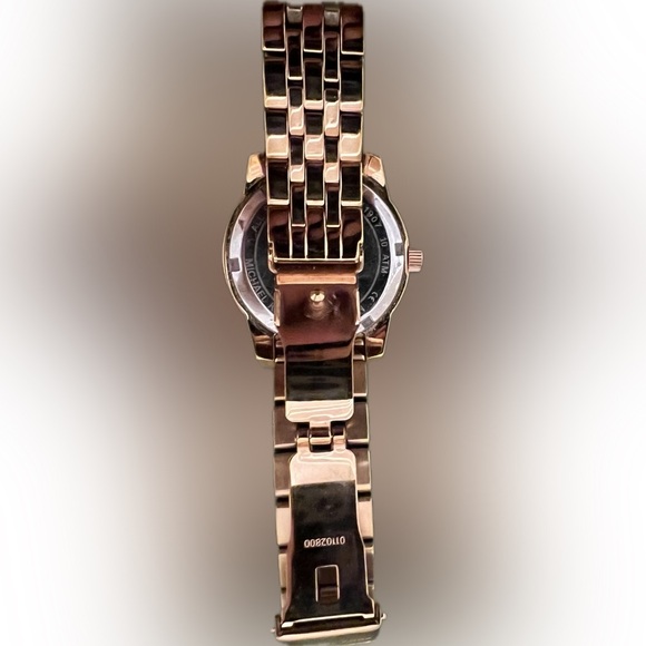 Michael Kors Women's MK3744 Ritz Rose Gold-Tone Watch - Picture 8 of 16